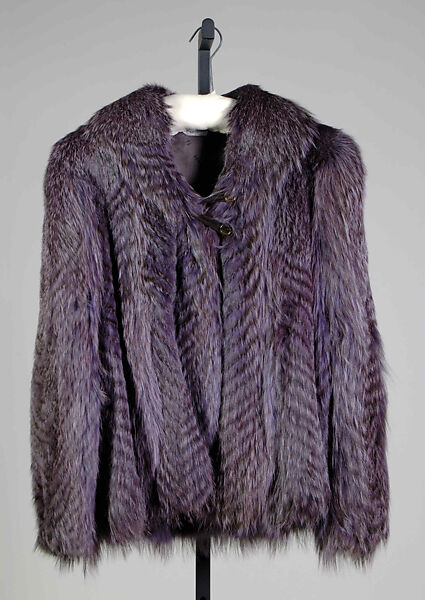 Jacket, Fendi (Italian, founded 1925), Fur, Italian 