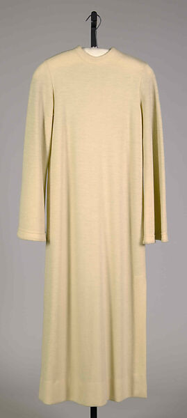 Evening dress, Rudi Gernreich (American (born Austria), Vienna 1922–1985 Los Angeles, California), Wool , American 