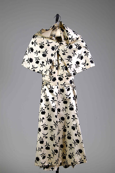 Cocktail ensemble, Valentina (American, born Kyiv 1899–1989), Silk, American 