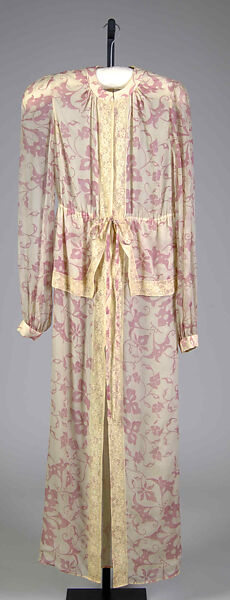 Dressing Gown, Thea Porter (British (born Israel), Jerusalem 1927–2000 London), Silk, British 