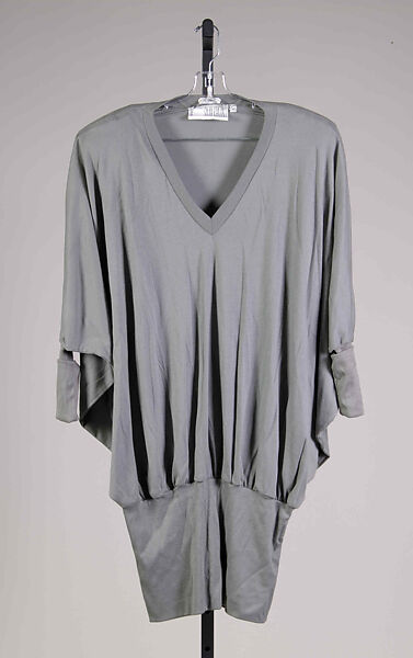 Shirt, Norma Kamali (American, born 1945), Cotton , American 