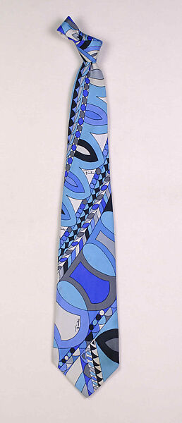 Emilio Pucci | Necktie | Italian | The Metropolitan Museum of Art