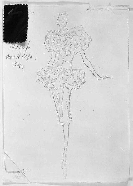 Evening ensemble, Madame Grès (Germaine Émilie Krebs) (French, Paris 1903–1993 Var region), Silk, French
