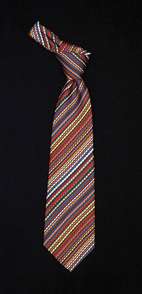 Necktie, Kelly 1 (American), Silk, American 