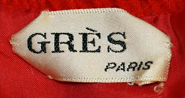 Dress, Madame Grès (Germaine Émilie Krebs) (French, Paris 1903–1993 Var region), Wool, French