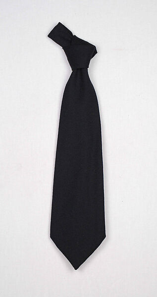 Necktie, Turnbull &amp; Asser (British, founded 1885), Wool, silk, British 