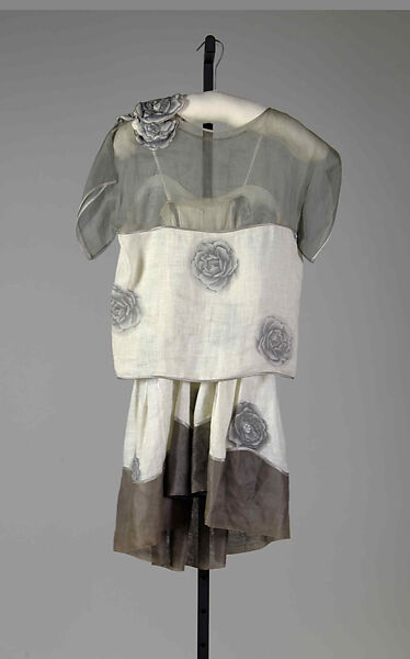 Cocktail dress, Geoffrey Beene (American, Haynesville, Louisiana 1927–2004 New York), Silk, linen, American 