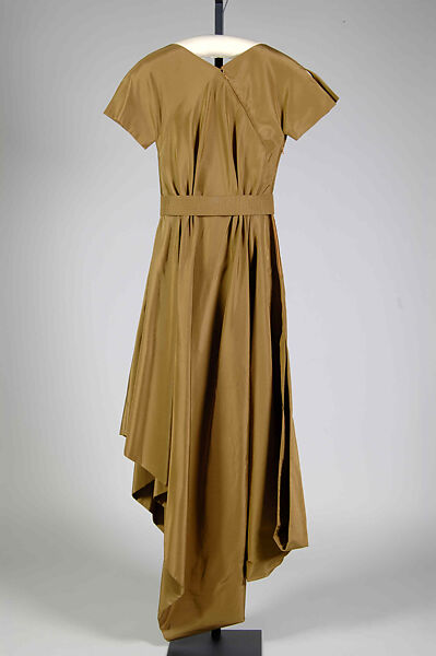 Evening dress, Madame Grès (Germaine Émilie Krebs) (French, Paris 1903–1993 Var region), Silk , French 