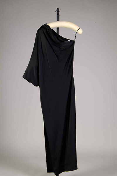 Evening dress, Pierre Cardin (French (born Italy), San Biagio di Callalta 1922–2020 Neuilly), Silk , French 
