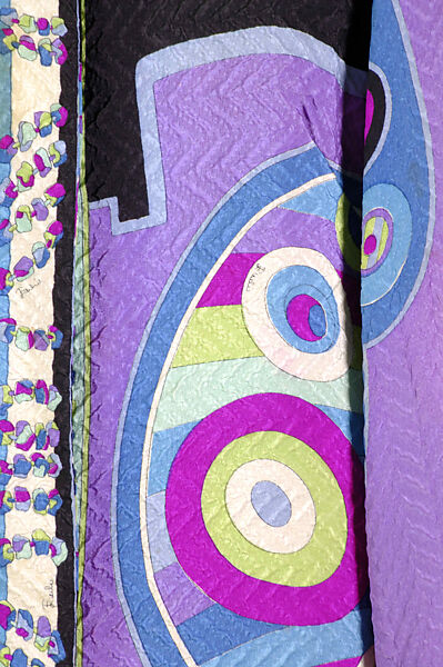 Evening pantsuit, Emilio Pucci (Italian, Florence 1914–1992), Silk, Italian