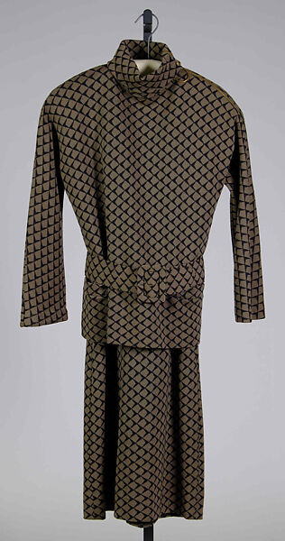 Dress, Rudi Gernreich (American (born Austria), Vienna 1922–1985 Los Angeles, California), Wool, American 