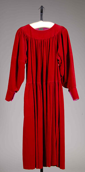 Dress, Kenzo (French, founded 1970), Wool, cotton, French 