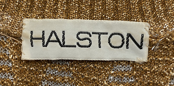 Evening ensemble, Halston (American, Des Moines, Iowa 1932–1990 San Francisco, California), Synthetic, American