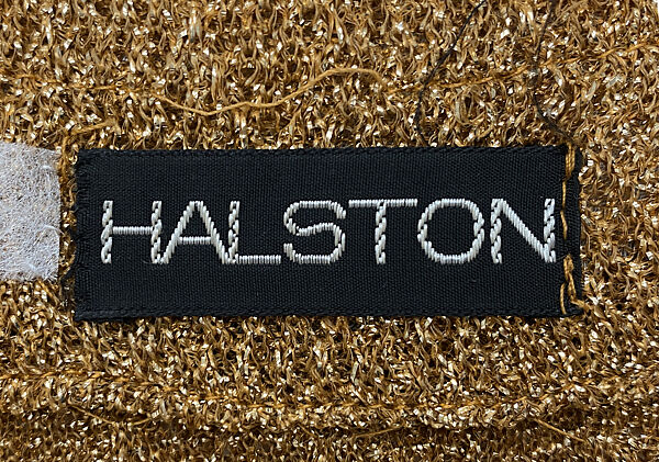 Evening ensemble, Halston (American, Des Moines, Iowa 1932–1990 San Francisco, California), Synthetic, American