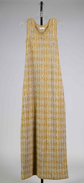 Evening ensemble, Halston (American, Des Moines, Iowa 1932–1990 San Francisco, California), Synthetic, American