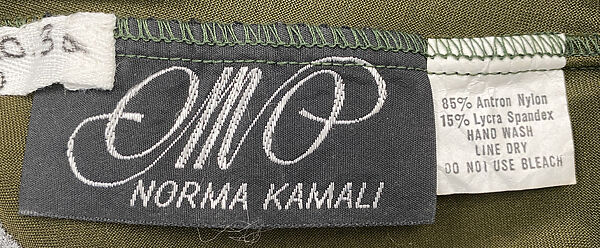 Beachwear, OMO Norma Kamali (American, born 1978), Synthetic, American