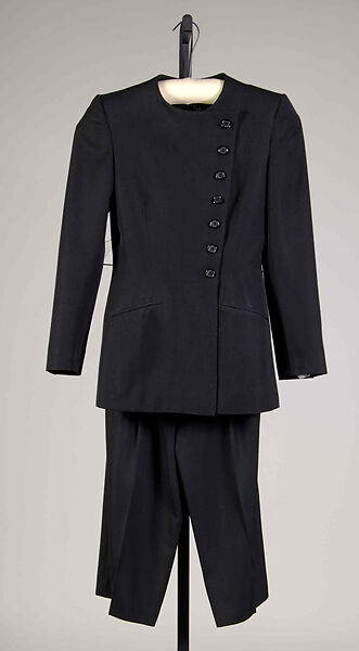 Suit, Norma Kamali (American, born 1945), Wool, American 