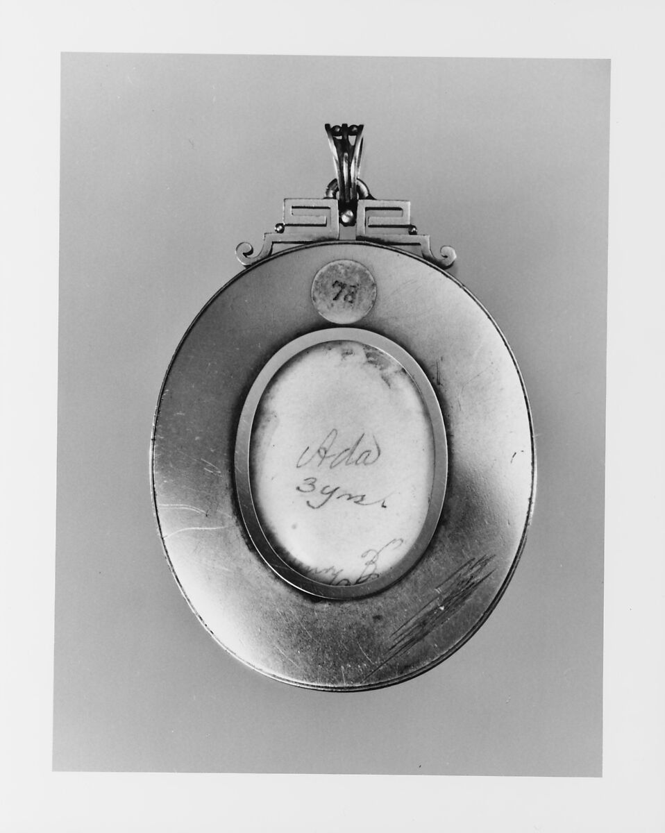 Ada Brown, John Henry Brown (1818–1891), Watercolor on ivory, American