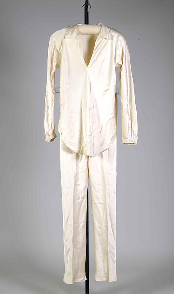 Evening pajamas, Halston (American, Des Moines, Iowa 1932–1990 San Francisco, California), Silk, American 