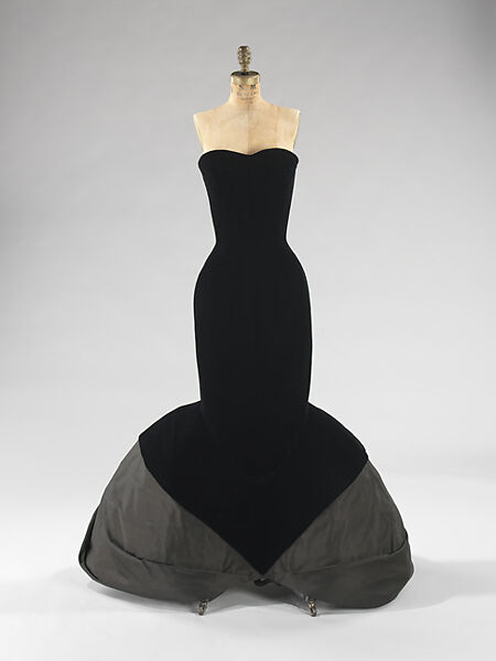 "Lampshade", Charles James (American, born Great Britain, 1906–1978), rayon, silk/cotton, American