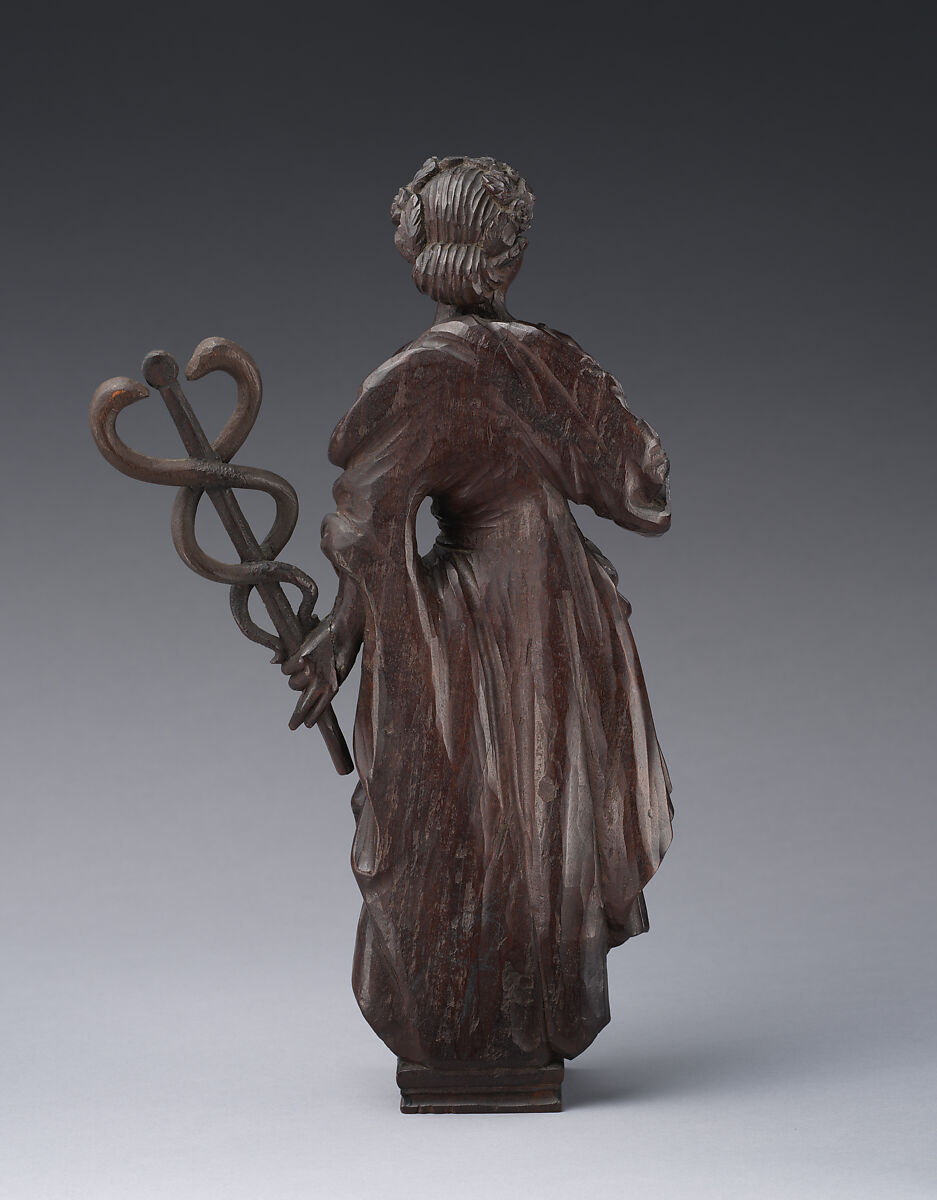 Allegory of Rhetoric, Attributed to Simeon Skillin (1757–1806), Mahogany, American