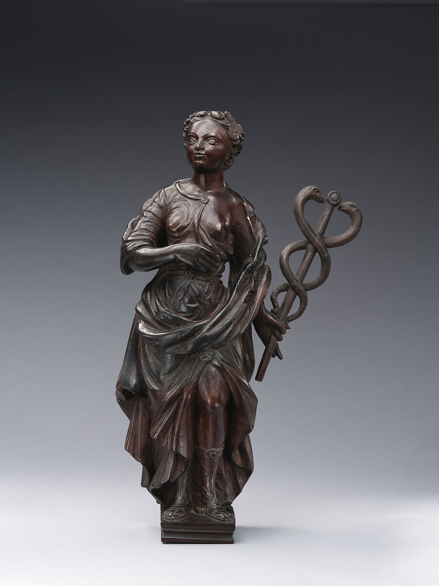 Allegory of Rhetoric, Attributed to Simeon Skillin (1757–1806), Mahogany, American 