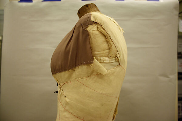 Mannequin, Charles James (American, born Great Britain, 1906–1978), cotton, synthetic, metal, paper, silk, wood, American