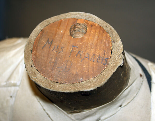 Mannequin, Charles James (American, born Great Britain, 1906–1978), cotton, synthetic, metal, paper, silk, wood, American