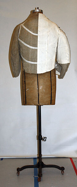 Mannequin, Charles James (American, born Great Britain, 1906–1978), cotton, wood, metal, paper, American