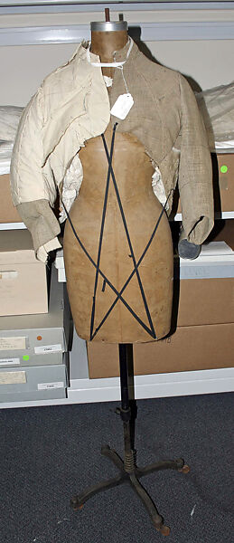 Mannequin, Charles James  American, cotton, wood, metal, paper, American