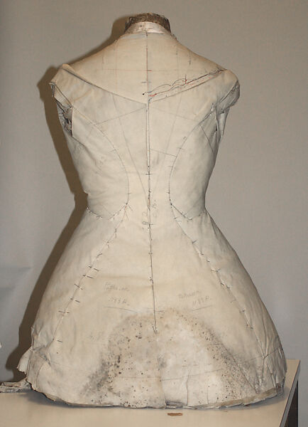 Mannequin, Charles James (American, born Great Britain, 1906–1978), cotton, synthetic, metal, paper, wood, American
