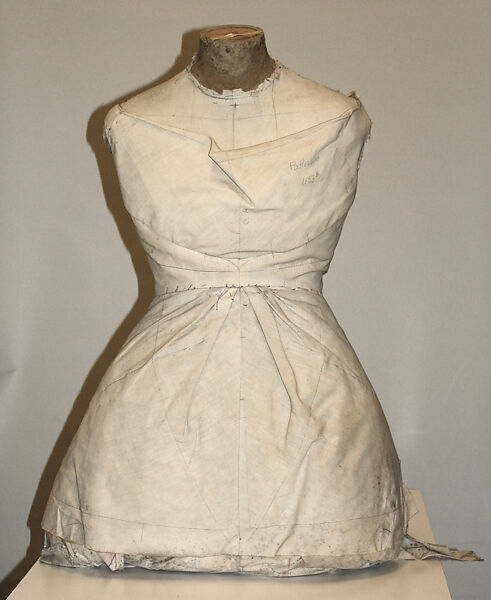 Mannequin, Charles James (American, born Great Britain, 1906–1978), cotton, synthetic, metal, paper, wood, American 