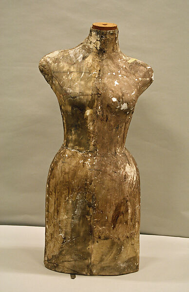 Mannequin, Charles James (American, born Great Britain, 1906–1978), wood, plaster, cotton, American 