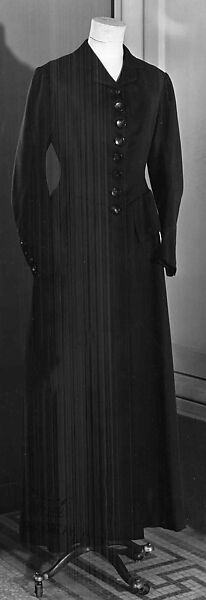 Coat, Wool, probably British