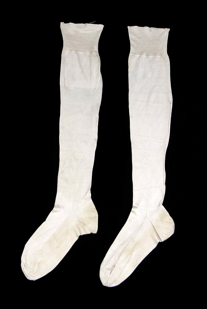 Wedding stockings, Silk, American 