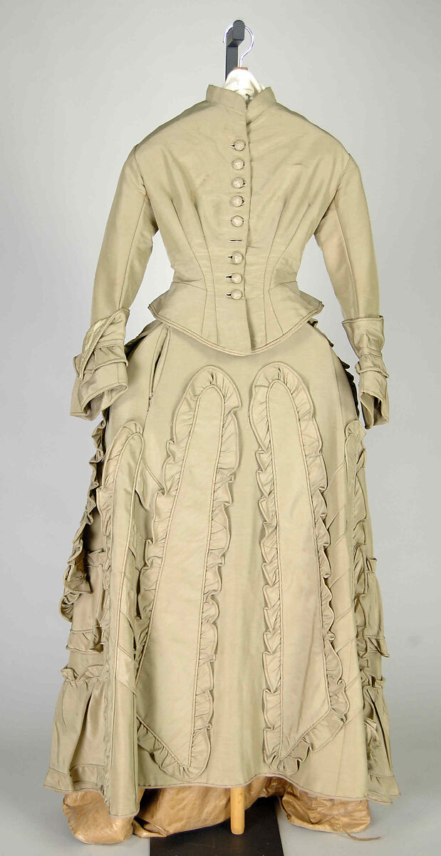 Wedding Dress, Silk, American 