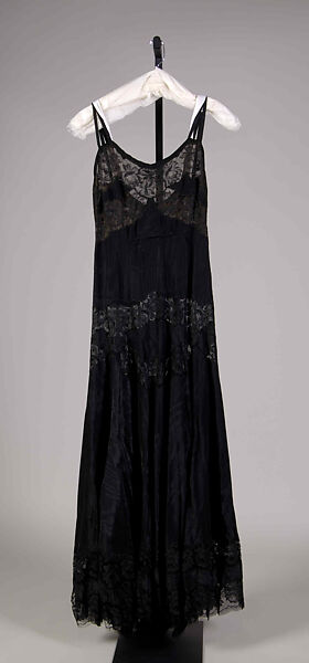 Evening dress, Attributed to Mark Mooring (American), Silk, American 