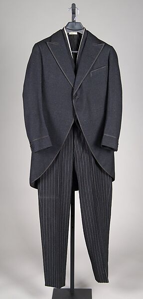 Morning suit, J. Walter Gallagher (American), Wool, silk, American 