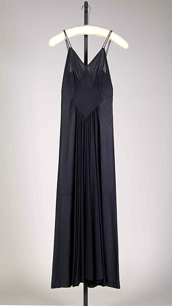 Evening dress, Madame Eta Hentz (American, born Hungary, 1895–1986), Silk , American 