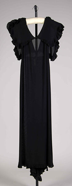 Evening dress, Madame Eta Hentz (American, born Hungary, 1895–1986), Silk, American 