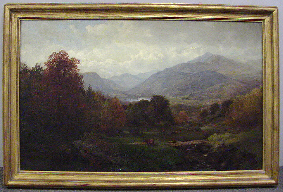 Bouquet Valley, Adirondack Mountains, William Trost Richards (American, Philadelphia, Pennsylvania 1833–1905 Newport, Rhode Island), Oil on canvas, American 