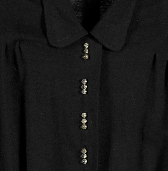 Dinner dress, Wool, American