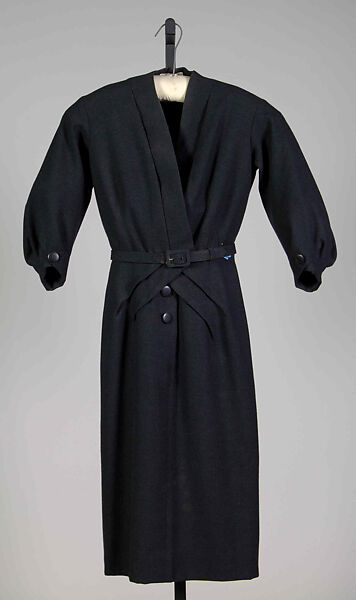 Dress, Irene Dana (French), Wool, French 