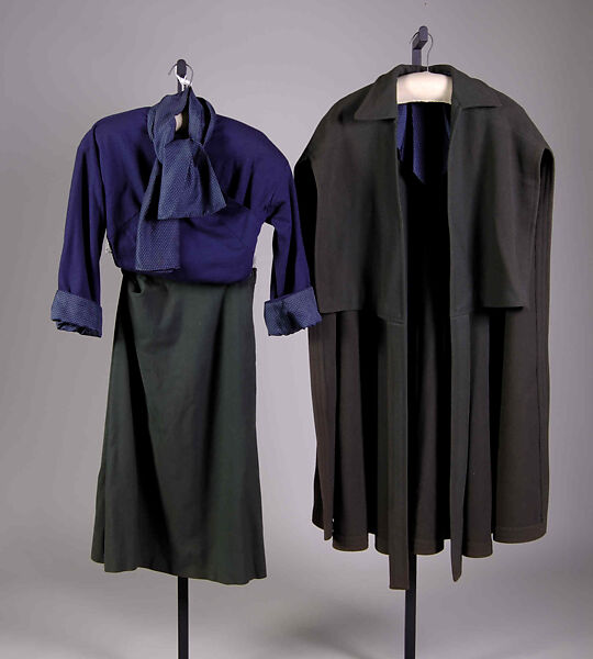 Ensemble, Bonnie Cashin (American, Oakland, California 1908–2000 New York), Wook, silk, American 