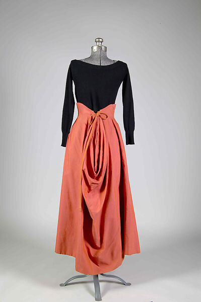 Evening skirt, Bonnie Cashin (American, Oakland, California 1908–2000 New York), Cotton, wool, leather, American