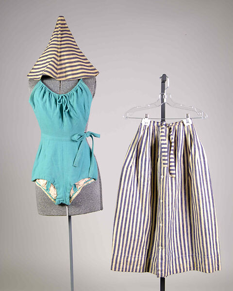 Beachwear, Bonnie Cashin (American, Oakland, California 1908–2000 New York), Wool, plant fiber, American 