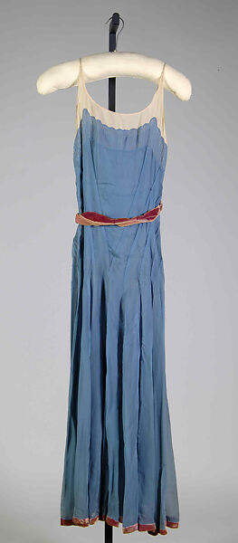 Evening dress, Paul Poiret (French, Paris 1879–1944 Paris), Silk, French 