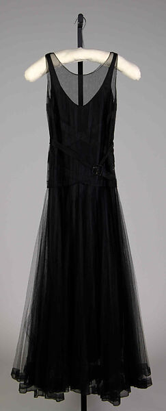 Evening dress, House of Lanvin (French, founded 1889), Silk, French 