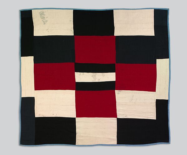 Pieced wool quilt