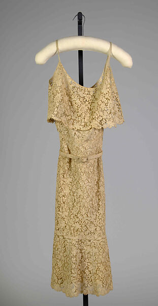 Cocktail dress, Norman Norell (American, Noblesville, Indiana 1900–1972 New York), Linen, silk, American 